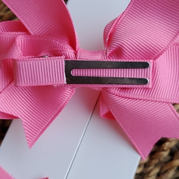 NWT Boutique Layered Pigtail Bows Set of 2 - Picture 3 of 3